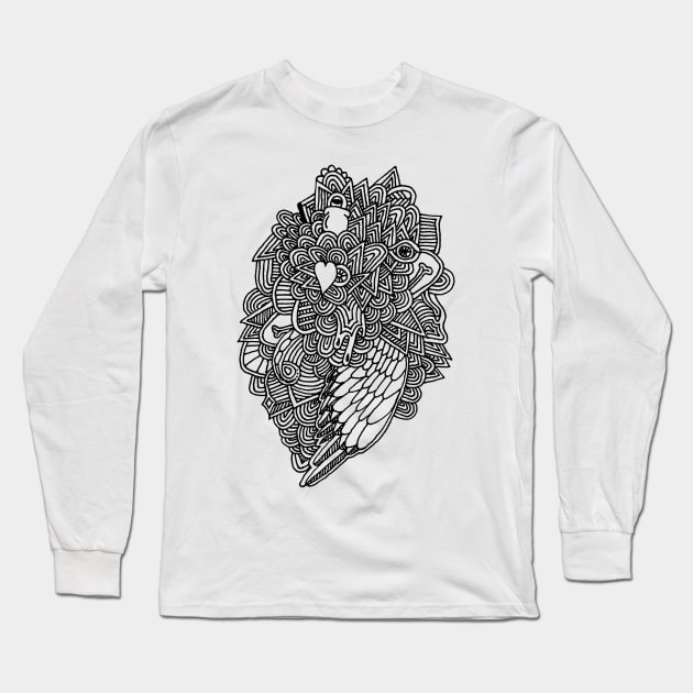 Wing Long Sleeve T-Shirt by PsychedelicDesignCompany